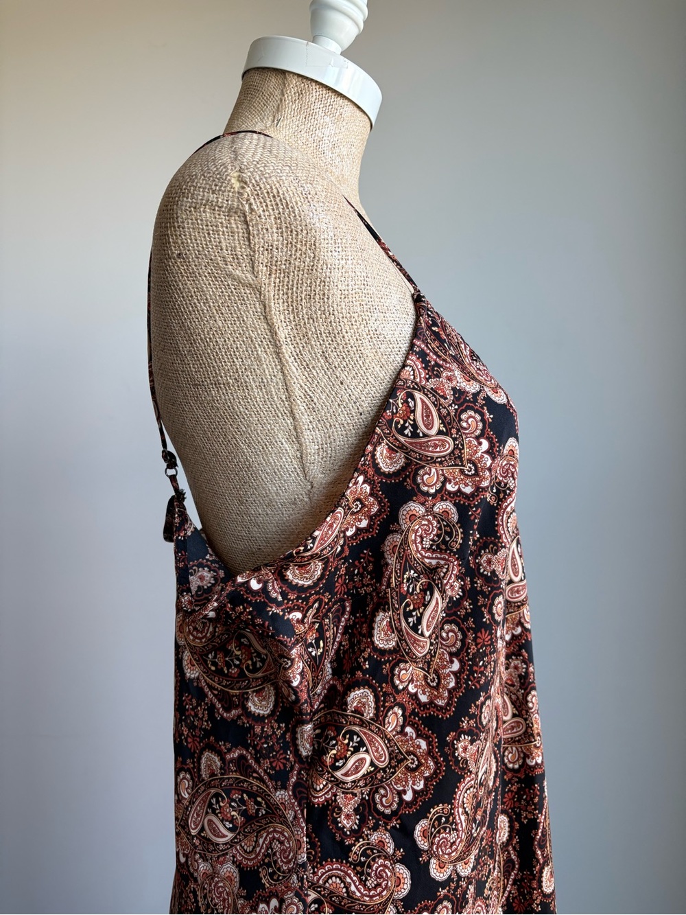 Nili Lotan x Target Paisley Print Slip Dress Large - Picture 7 of 9